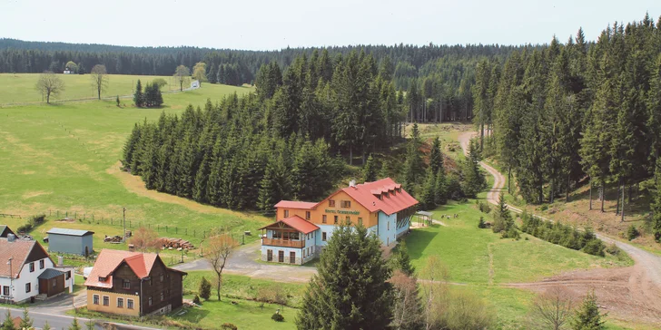 Pohoda v Krušných horách: snídaně, wellness a pobyt pro dítě do 9,9 let zdarma