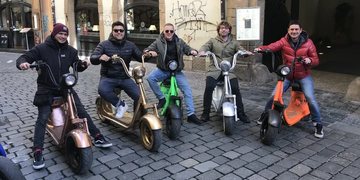 Projeďte se: 1–2hodinová jízda na elektrické koloběžce třeba i s průvodcem