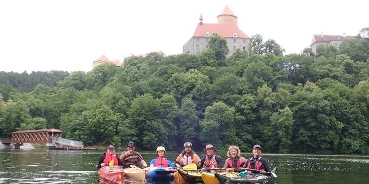 Seznamte se s mořským kajakem na Brněnské přehradě: 6hodinový program na vodě