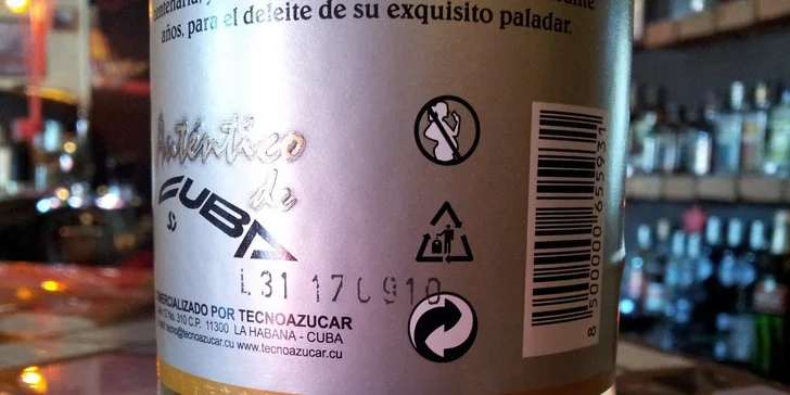 4 míchané drinky nebo 2 panáky kubánského rumu