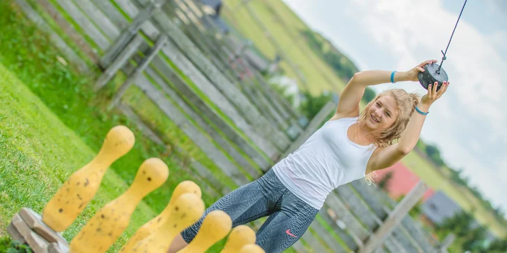 Celý den v dětském parku na Božím Daru a jízdy na káře nebo koloběžce