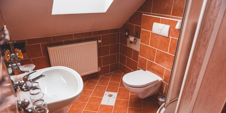 Pobyt v centru Hradce Králové: historický hotel, snídaně a víno na pokoji