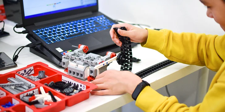 Zkušební hodina nebo měsíční kurz robotiky pro děti od 5 do 13 let