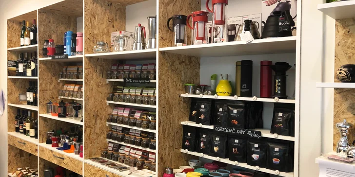 Cibetková káva pro 1 i 2 osoby s sebou a 10% sleva na nákup v obchodě