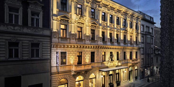 Pobyt v luxusním hotelu Cosmopolitan v centru Prahy a snídaně u Zdeňka Pohlreicha