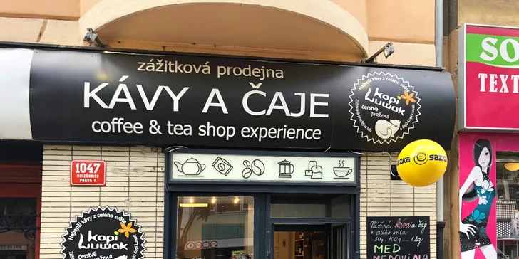 Cibetková káva pro 1 i 2 osoby s sebou a 10% sleva na nákup v obchodě