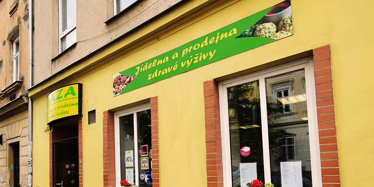 Voucher v hodnotě 100 Kč na výběr z denního menu ve vegetariánské jídelně