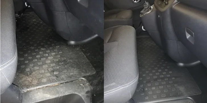 Důkladné čištění interiéru vozidel i vč. parního čištění sedadel a dezinfekce