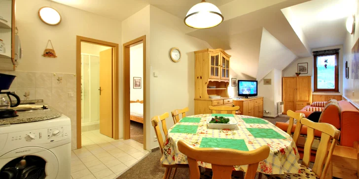 Aktivní dovolená v Krkonoších pro rodiny s dětmi nebo přáteli v pohodlném apartmánu