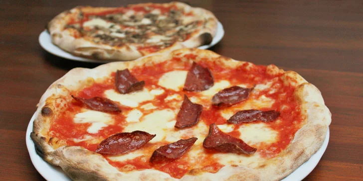 Pizza podle výběru pro jednoho i dva třeba i s pivem nebo Pepsi Colou