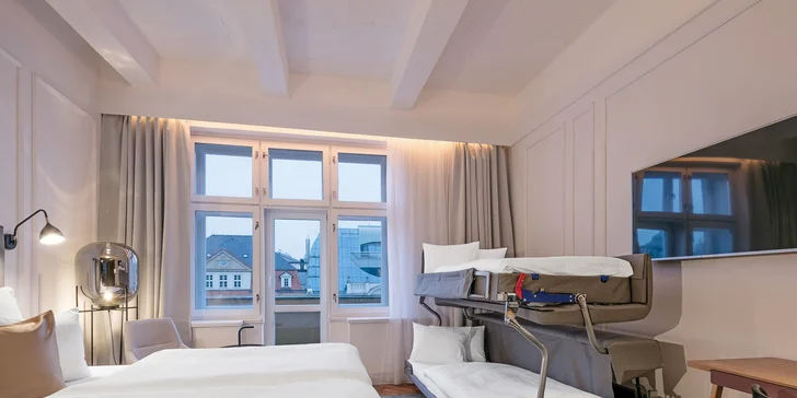 Pobyt v designovém Pytloun Boutique Hotelu Prague na Václavském náměstí se snídaní a tapas