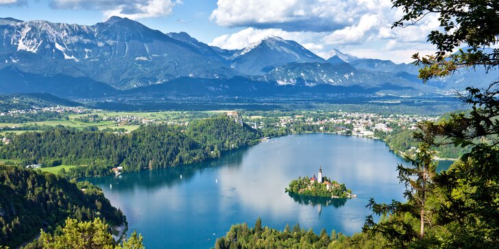 Poznávací výlet do Slovinska: jezero Bled, hrad i soutěska Vintgar