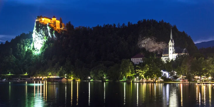 Poznávací výlet do Slovinska: jezero Bled, hrad i soutěska Vintgar