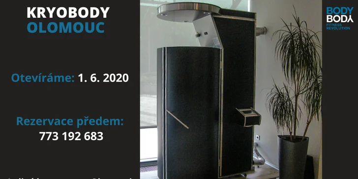 Unikátní regenerace organismu: 1 nebo 3 vstupy do kryosauny s teplotou až –150 °C