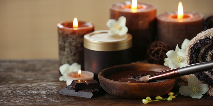 Čas jen pro vás: hodinová celotělová masáž s vůní vanilky a čokolády