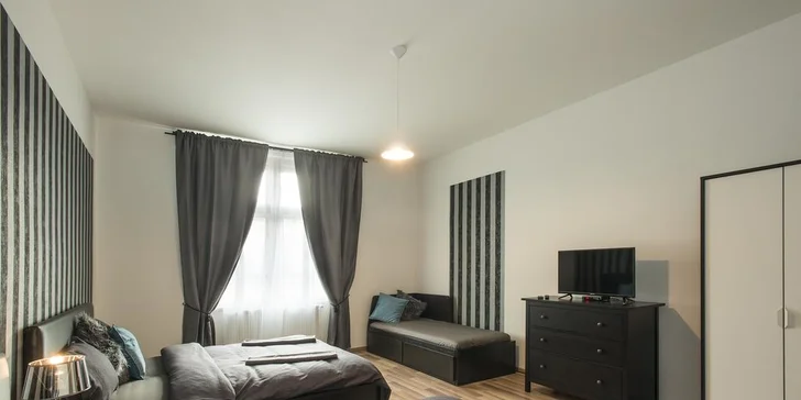 Dovolená v Praze: vybavené apartmány až pro 7 osob a snídaně nebo polopenze