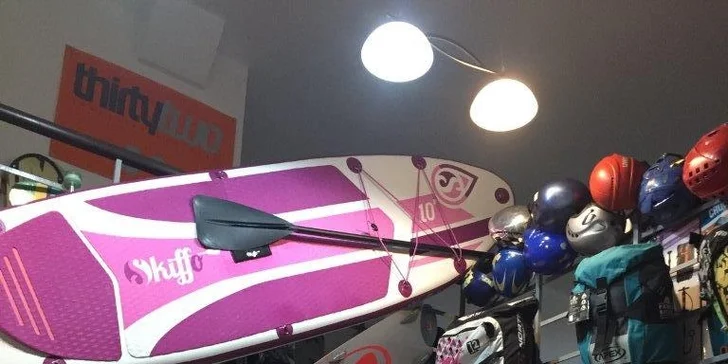 Hurá na vodu: půjčení paddleboardu na den, víkend i týden, výběr z 10 značek