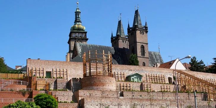 Pobyt se snídaní v moderních apartmánech v centru Hradce Králové