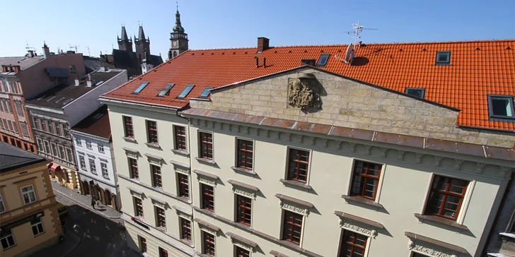 Pobyt se snídaní v moderních apartmánech v centru Hradce Králové