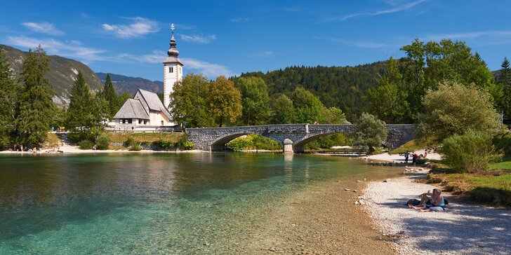 Slovinsko: výlet k Bohinjskému jezeru, vrcholu Vogel a kaňonu Mostnica