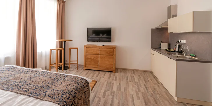 Pobyt u Karlova mostu: krásné apartmány pro 2–4 osoby