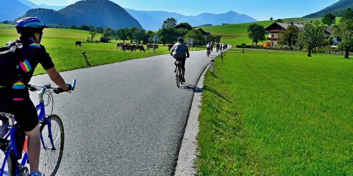 Nenáročný cyklovýlet kolem jezera Wolfgangsee vč. dopravy autobusem tam i zpět