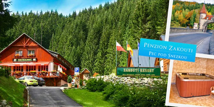 Aktivní dovolená v srdci Krkonoš pro dva
