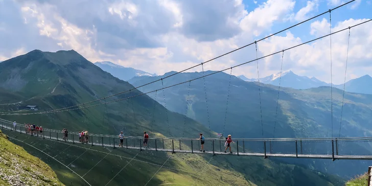 Výlet na visutý most Stubnerkogel v Bad Gastein: doprava busem, průvodce