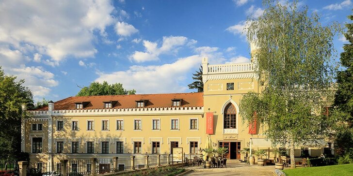Romantický pobyt v hotelu Chateau St. Havel****: zámecké snídaně, 3chodové večeře i golf či wellness