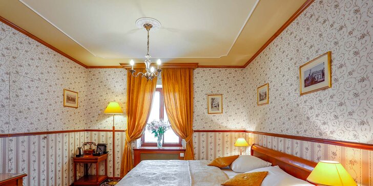 Romantický pobyt v hotelu Chateau St. Havel****: zámecká snídaně, 4chodová večeře i wellness