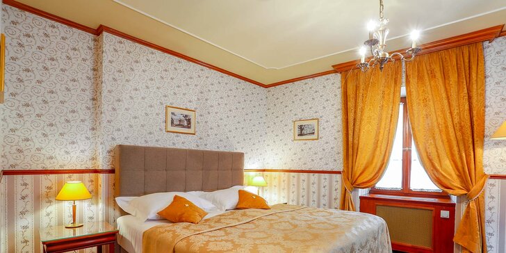 Romantický pobyt v hotelu Chateau St. Havel****: zámecké snídaně, 3chodová večeře i lahev šampaňského