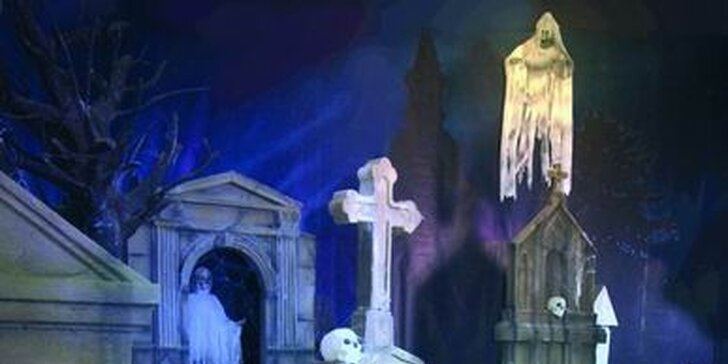 Vstup do strašidelného zámku Draxmoor s fantastickou expozicí a 3D kinem