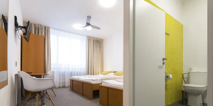 Pohodový pobyt v Praze: pohodlné pokoje i bohatá servírovaná snídaně