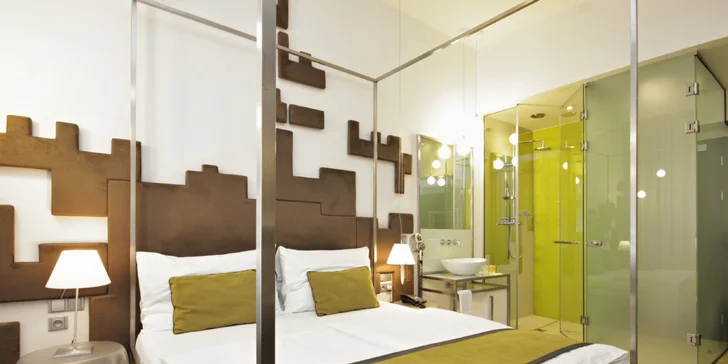 Pobyt v moderním hotelu v Praze vč. snídaně, 20 minut od Václavského nám.