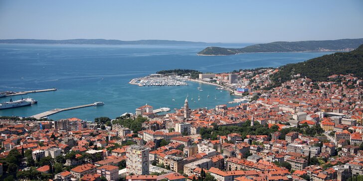 Na prázdniny do Chorvatska: ubytování v centru Splitu, snídaně, láhev vína a elektrokola