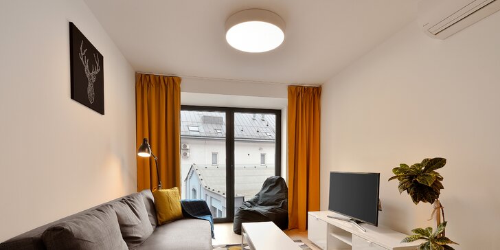 Bratislavské Staré Město: moderní vybavené apartmány až pro 5 osob