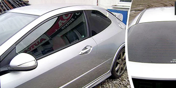 Tónování autoskel kvalitní fólií Llumar