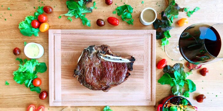 Otevřené vouchery až na 2000 Kč do River Garden Grill: steaky, sezónní pochoutky i speciality s lanýži