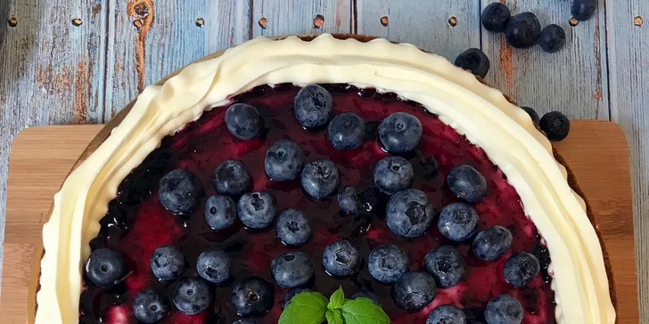 Vouchery do cukrárny na Andělu v hodnotě 300–800 Kč: dorty, quiche i káva