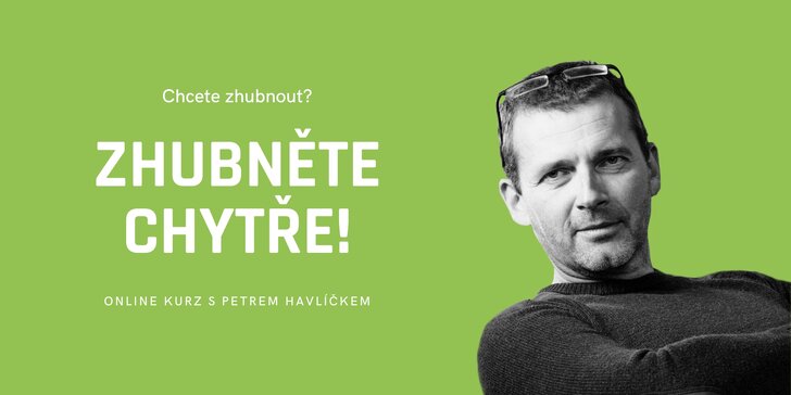2měsíční online kurz o hubnutí a zdraví s Petrem Havlíčkem vč. doplňků stravy