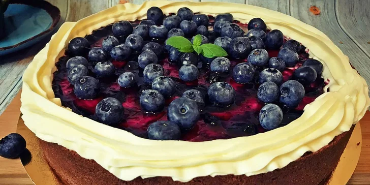 Vouchery do cukrárny na Andělu v hodnotě 300–800 Kč: dorty, quiche i káva