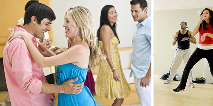 99 Kč za TŘI zkušební lekce Zumby nebo DVĚ lekce Lady Latin Dance. Zkuste i DVĚ taneční lekce PRO-AM, kde amatérky tančí v páru s profesionály!