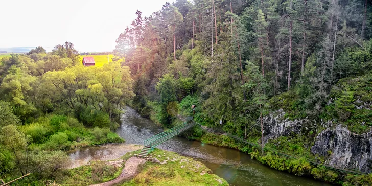Výlet na Slovensko: Národní park Slovenský ráj, Dobšinská ledová jeskyně a 3chodové menu v kolibě