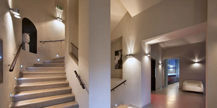 Pobyt u Petřínských sadů v Praze: moderní hotel, pokoj Superior a snídaně