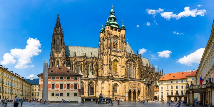 Jednodenní výlet do Prahy s průvodcem a vstupenkami: Pražský hrad, Zlatá ulička i židovská čtvrť