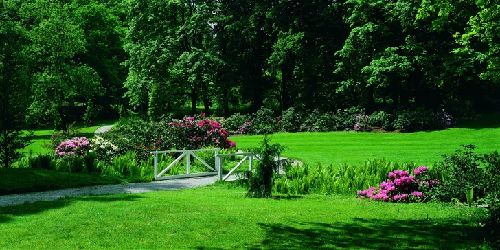 Čtyřhvězdičkový pobyt v hotelu Zámek Štiřín: jídlo, wellness i masáže nebo golf