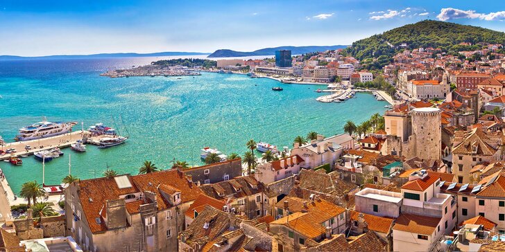 Na dovolenou do Chorvatska: ubytování v centru Splitu, snídaně i welcome drink