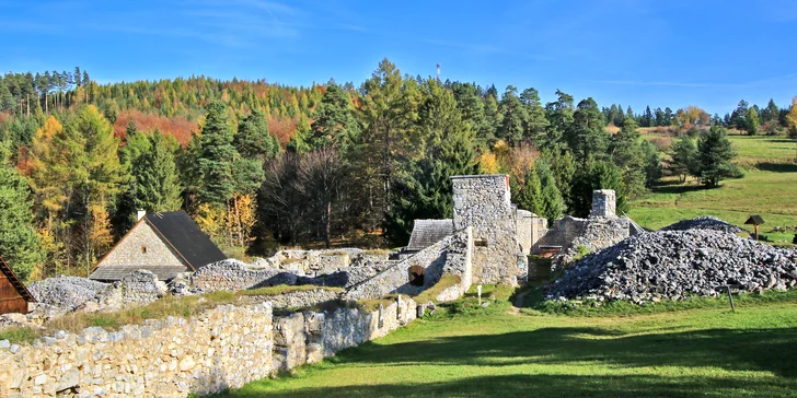Výlet na Slovensko: Národní park Slovenský ráj, Dobšinská ledová jeskyně a 3chodové menu v kolibě