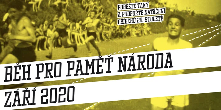 Startovné na Běh pro Paměť národa: pomozte uchovat vzpomínky pamětníků