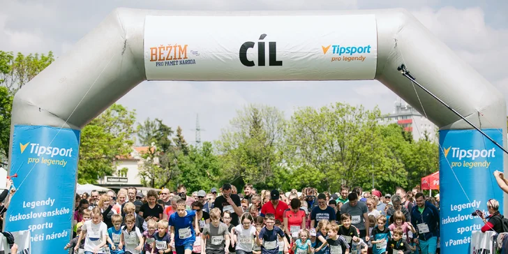 Startovné na Běh pro Paměť národa: pomozte uchovat vzpomínky pamětníků